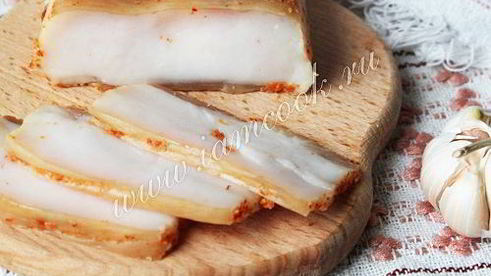 сало соленое по-домашнему