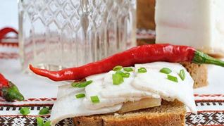 Сало соленое по-украински