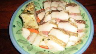 Сало в марле