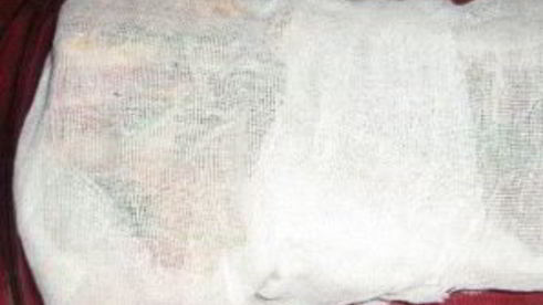 сало в марле