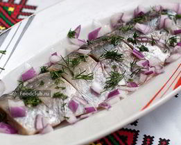 Сельдь соленая