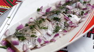 Сельдь соленая