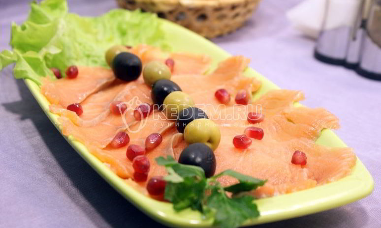 Рецепт семги малосоленой