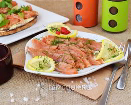 Семга слабосоленая