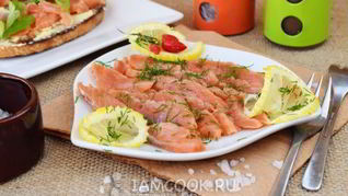 Семга слабосоленая