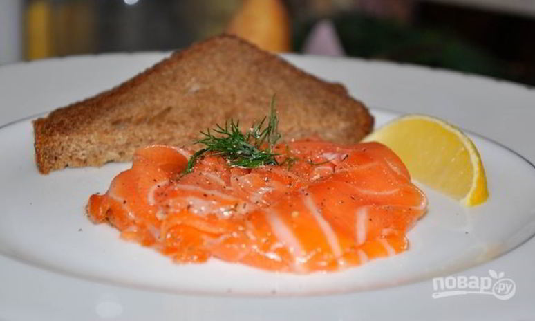 Рецепт семги соленой