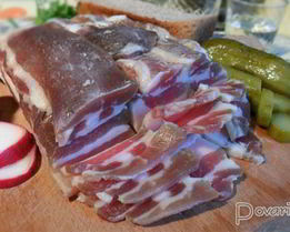 Соленое сало и грудинка