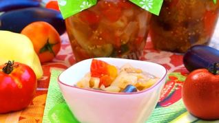 Соте из овощей на зиму