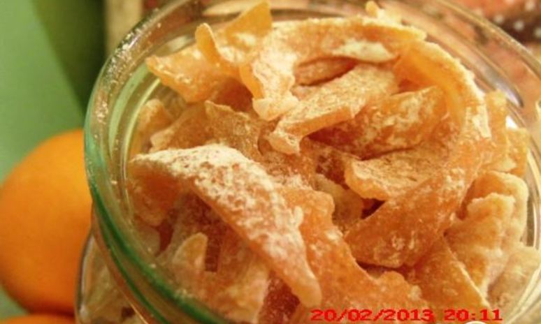 Рецепт апельсиновых цукатов