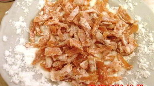 апельсиновые цукаты