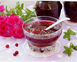 Брусничное варенье с грушей