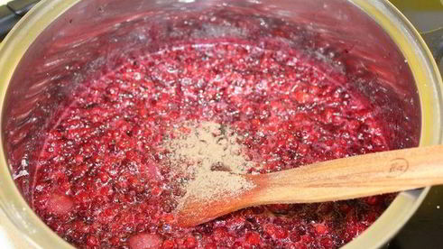 брусничное варенье с грушей