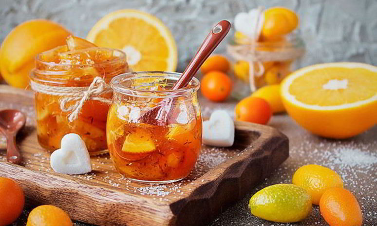 Рецепт чайного варенья с апельсиновыми цукатами