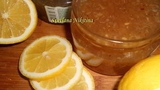Лимонный конфитюр