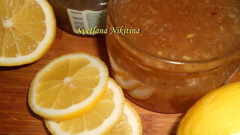 лимонный конфитюр