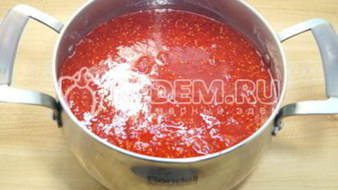 малиновое варенье пятиминутка