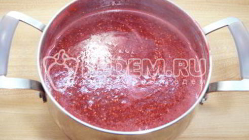 малиновое варенье пятиминутка