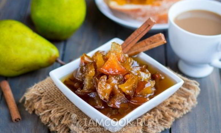 Рецепт варенья из груш на зиму