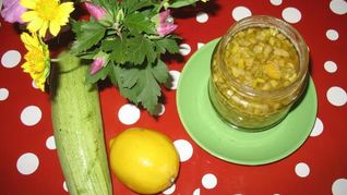 Варенье из кабачков и лимона