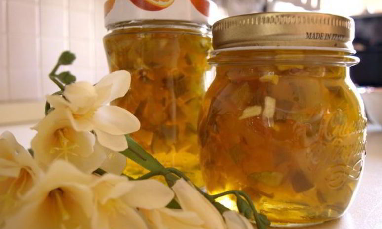 Рецепт варенья из кабачков с лимончиком