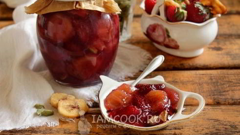 варенье из клубники и бананов