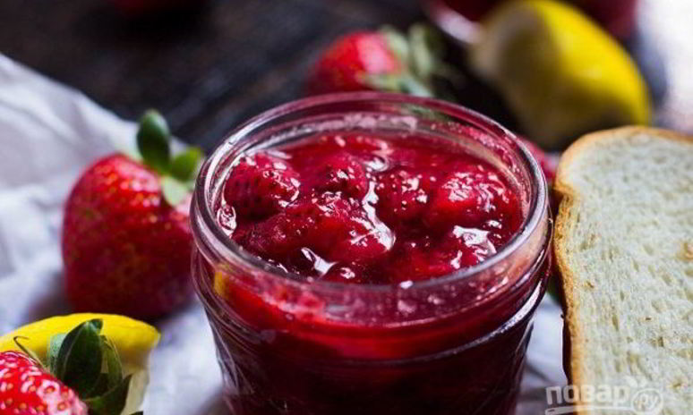 Рецепт варенья из клубники