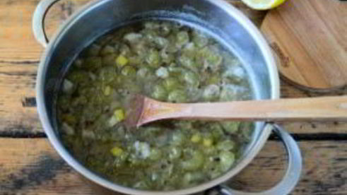 варенье из крыжовника с лимоном на зиму