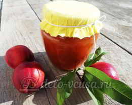 Варенье из нектаринов в хлебопечке