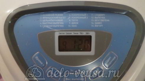 варенье из нектаринов в хлебопечке