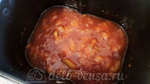 варенье из нектаринов в хлебопечке