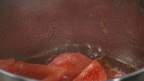 варенье из помидоров на поленте