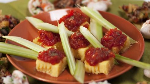 варенье из помидоров на поленте