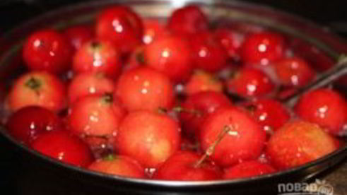 варенье из ранеток целиком