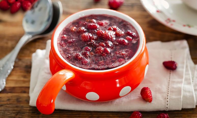 Рецепт варенья из садовой земляники