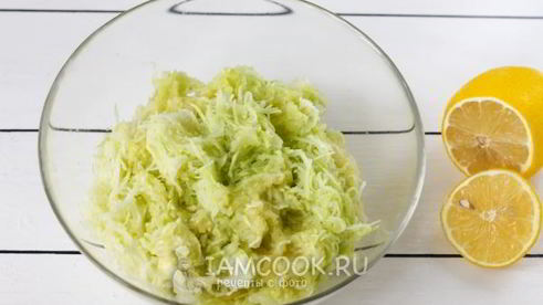 варенье из тертых кабачков с лимоном