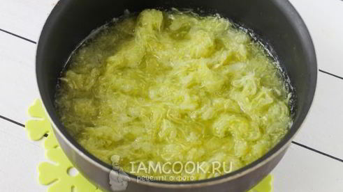 варенье из тертых кабачков с лимоном