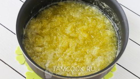 варенье из тертых кабачков с лимоном