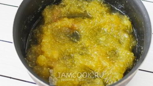 варенье из тертых кабачков с лимоном