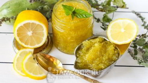 варенье из тертых кабачков с лимоном