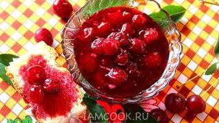 Варенье из вишни с косточками