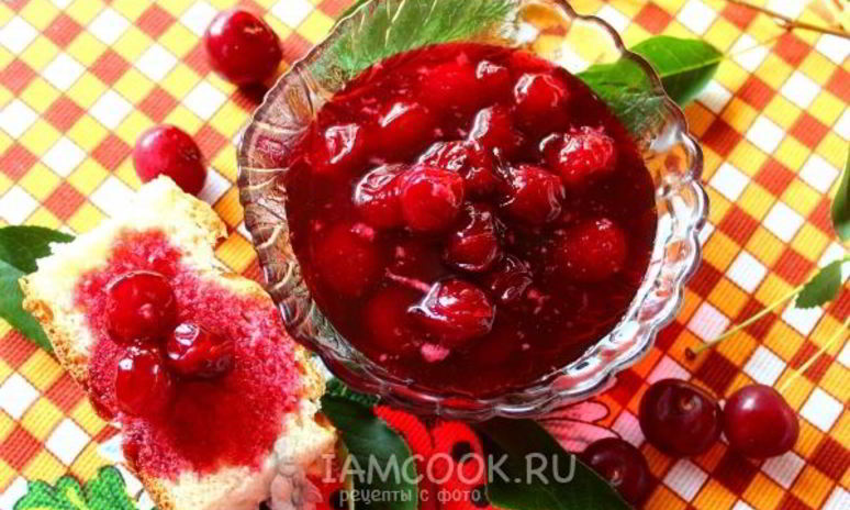 Рецепт варенья из вишни с косточками