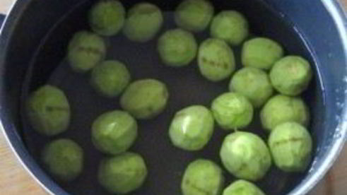 варенье из зеленых орехов