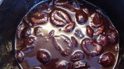 варенье слива в шоколаде