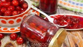 Вишневое варенье с агар-агаром