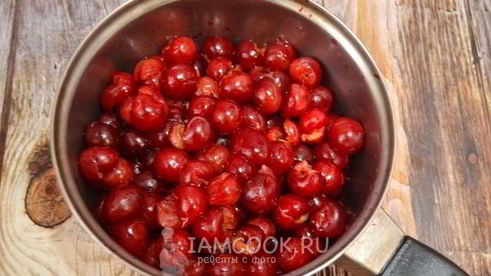 вишневое варенье с агар-агаром