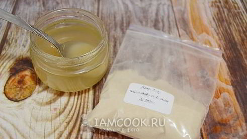 вишневое варенье с агар-агаром