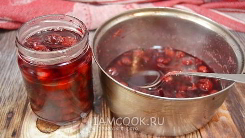 вишневое варенье с агар-агаром