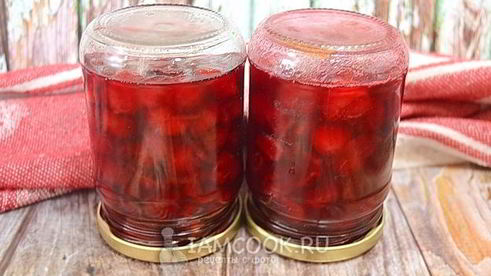 вишневое варенье с агар-агаром