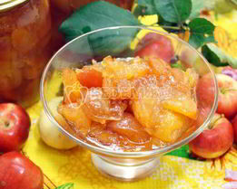 Яблочное варенье дольками