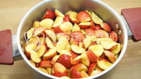 яблочное варенье дольками